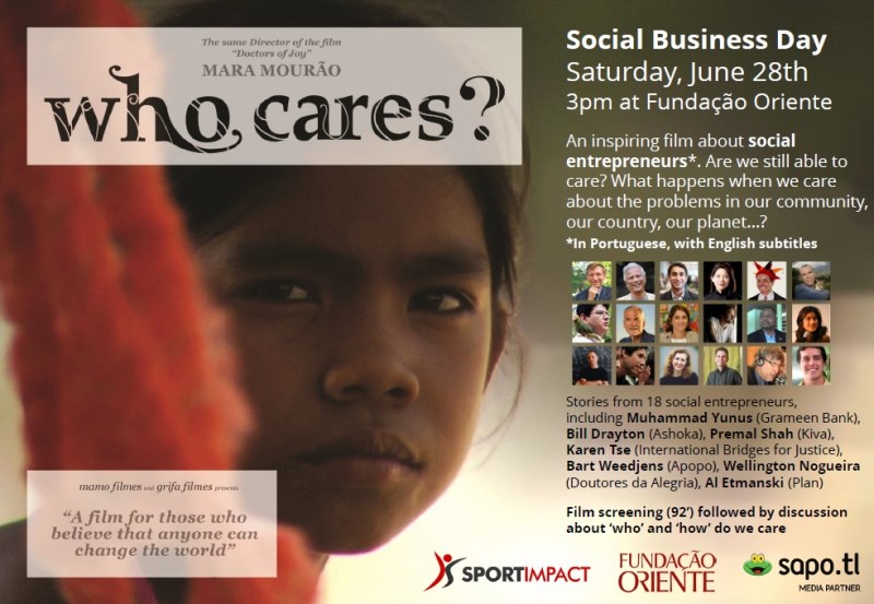 Who Cares - Fundacao Oriente, June 28th at 3pm