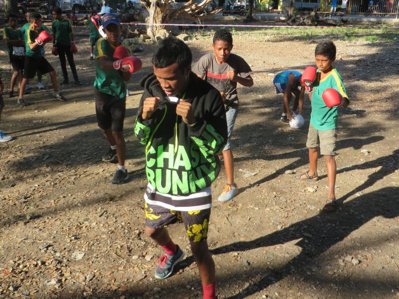 Day 12 - Event - Boxing with the Timor-Leste Boxing Federation