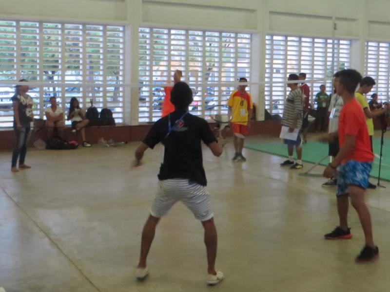Day 9 - Badminton practice with the Timor-Leste Badminton Federation